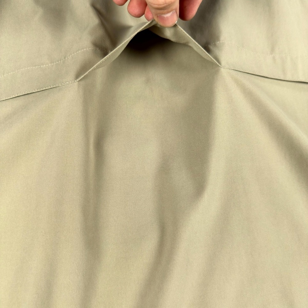 Zegna Sport Jacket Mens 2XL Beige Bi Swing Zip Quiet Luxury Minimalist Luxe - Picture 9 of 16
